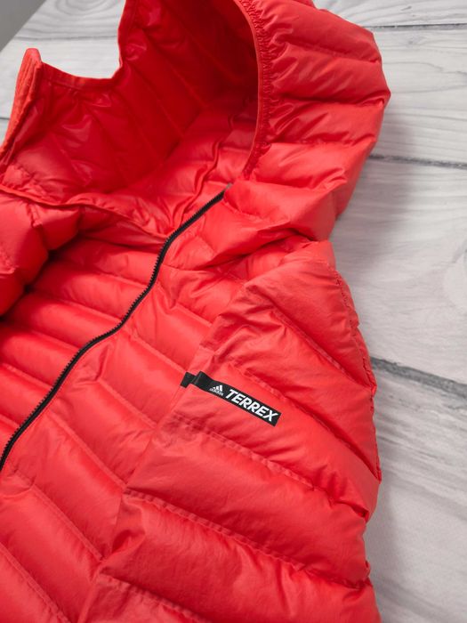 ADIDAS Terrex Damska Kurtka Puchowa Rozpinana Premium Down S 36