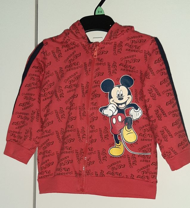 Bluza chłopięca z kapturem Disney Baby rozm. 92