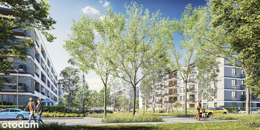 2-pokojowe mieszkanie 41m2 + ogródek Bez Prowizji