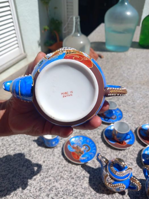 Serviços louça chinesa e japonesa