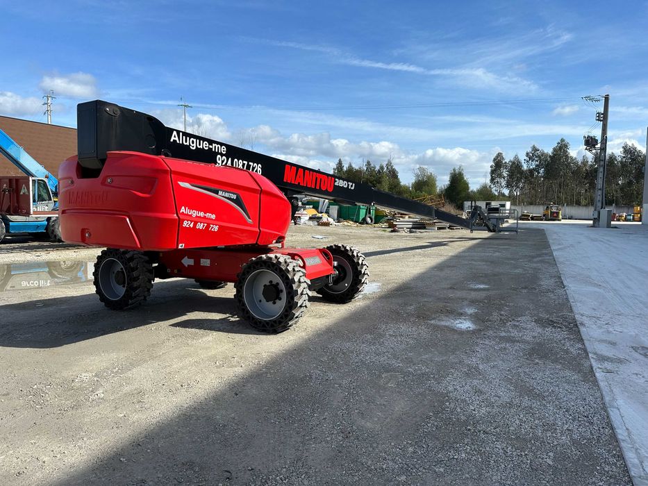 Aluguer de Plataformas Elevatórias Articuladas MANITOU!