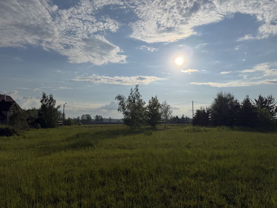 Działka budowlana Pułtusk Kacice 1228m WZ bezposrednio kl. RIVa