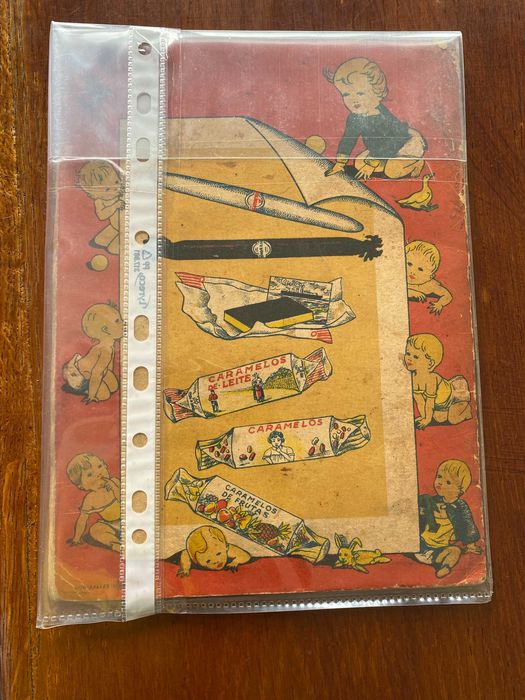 Caderneta Cromos-Caramelos-A Holandesa-1936-Álbum Nr-1-Completa Impec