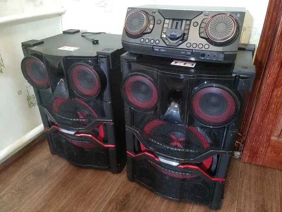 3500 Вт музыкальный центр LG XBOOM CL98+CM9740(2*1750 Ватт) 4-х полос