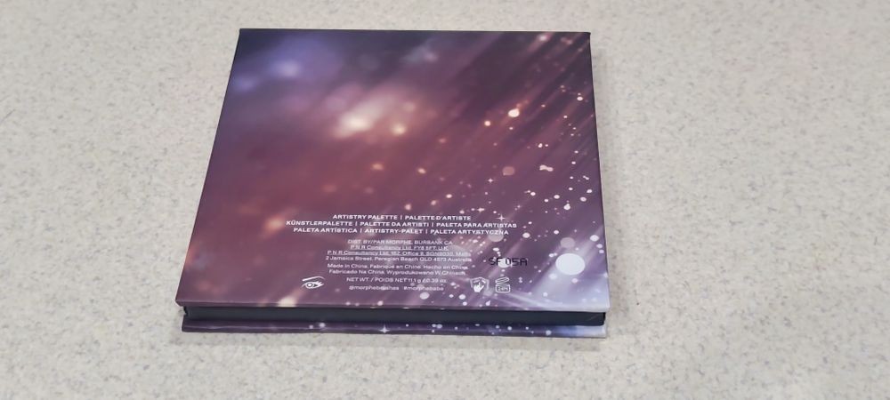 Paleta cieni cienie do powiek makijaż morphe champagne glow