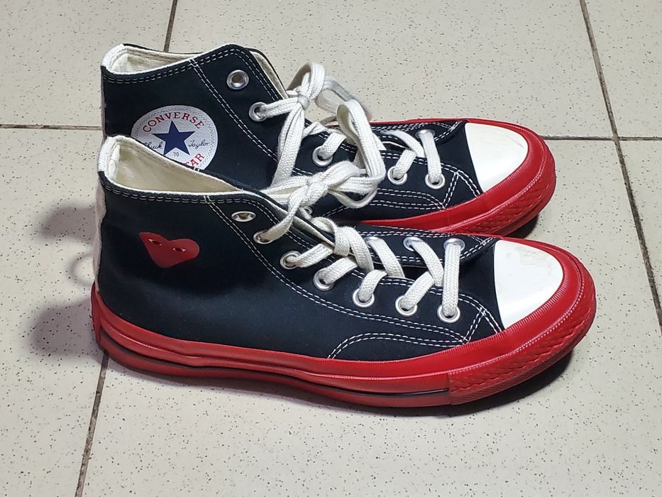 Кеди Converse ×Comme des Garçons PLAY Chuck 70 Hi