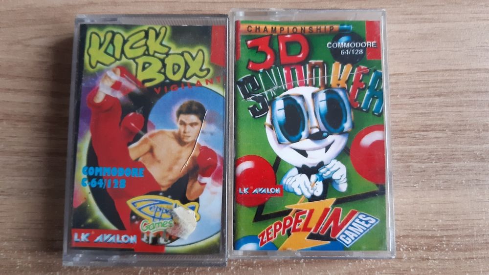 Kasety Commodore Lk Avalon - zestaw