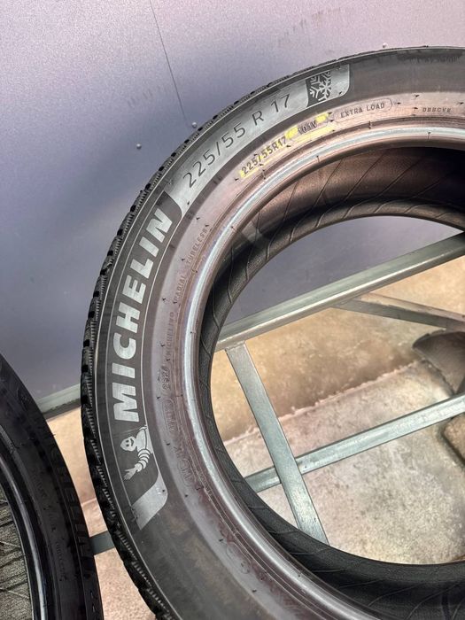 Шины БУ 225 55 R 17 Michelin alpin 7 Зима Комплект резина