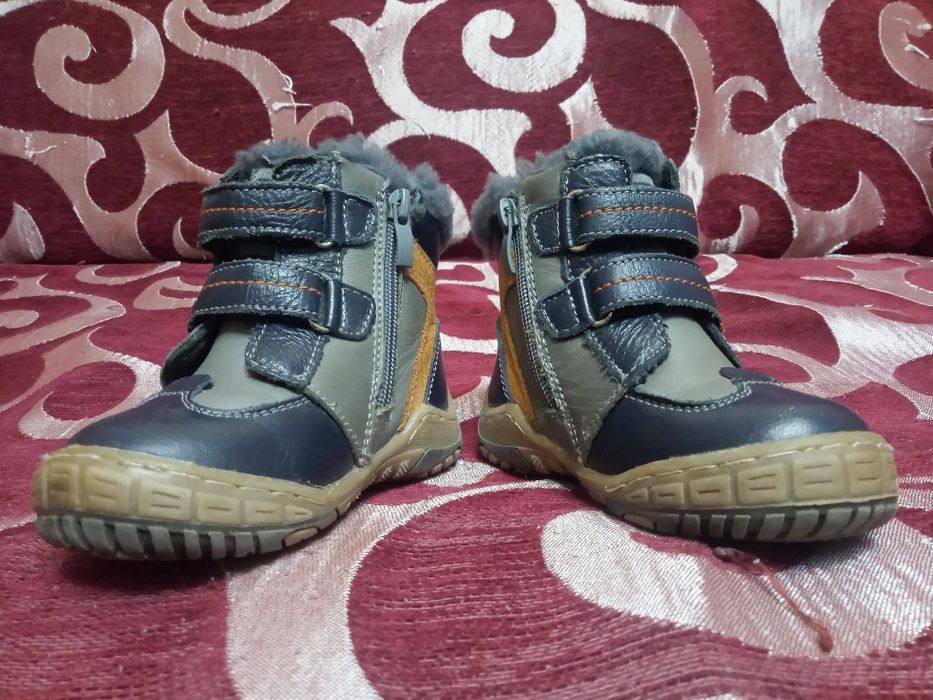 Детские ботинки зимние 23 размер