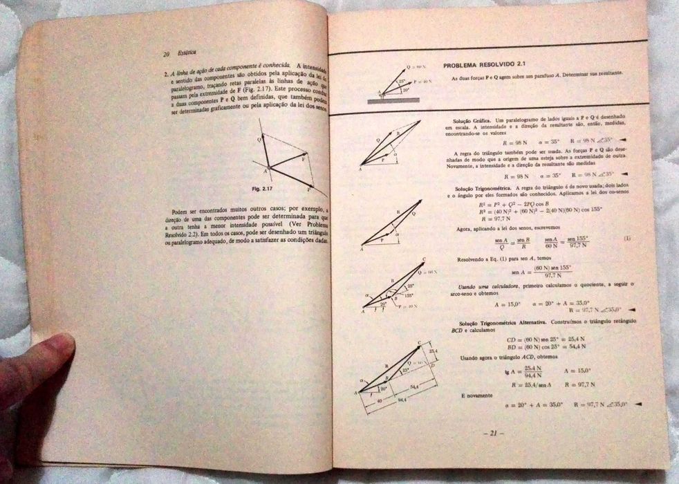 Livro Mecânica Vectorial p-Engenheiros – Estática Volme I