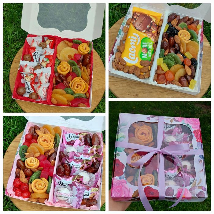 Сухофруктовий букет,композиції/букет из сухофруктов/їстівні букети