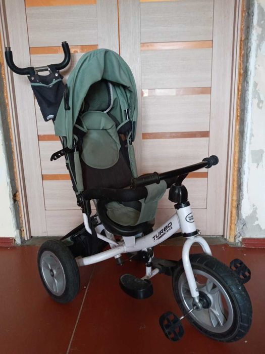 Дитячий велосипед-візок