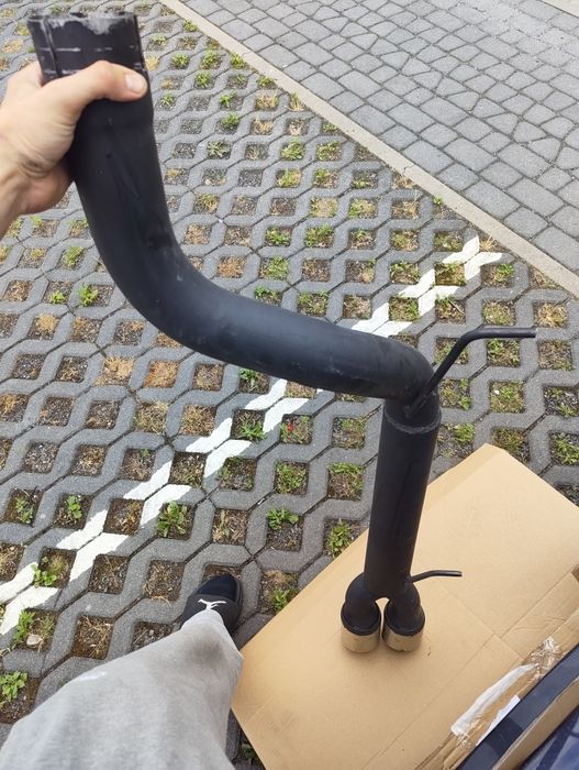 Wydech  końcowy przelotowy BMW E60 530i