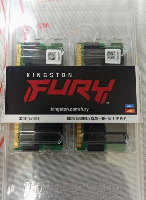 Нова оперативна пам'ять DDR5 16GB (2x8GB) 5600MHz Samsung SODIMM