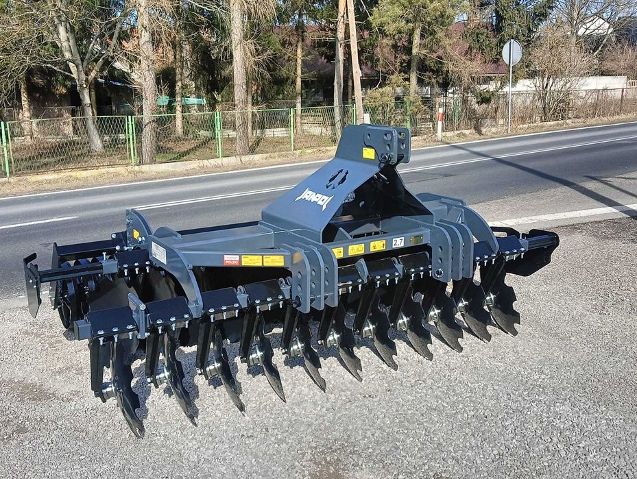 CIĘŻKA brona talerzowa 2,5-4m TALERZÓWKA na ściernie/ TRANSPORT