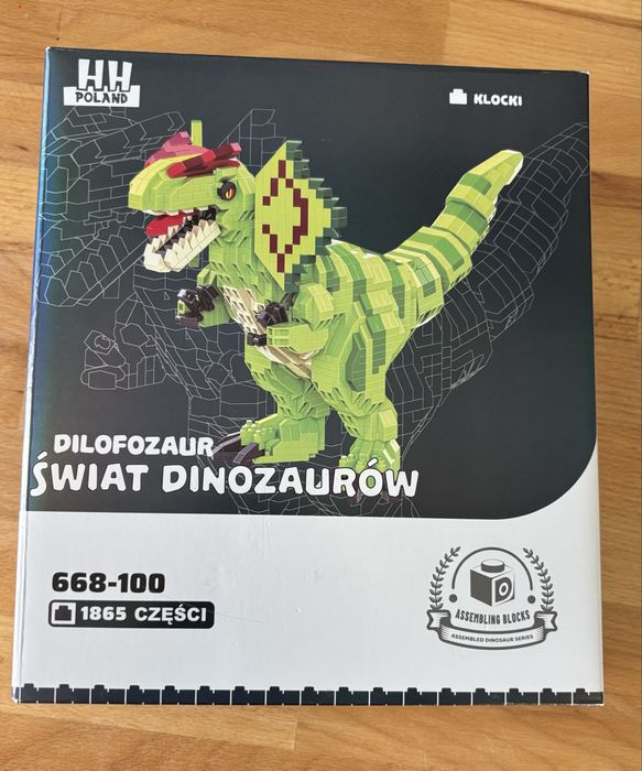 Klocki dinozaur dilopozaur HH Poland