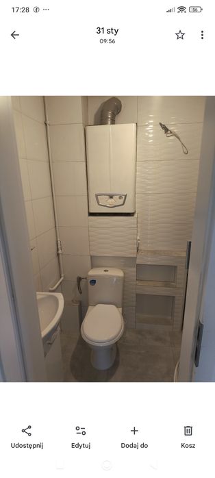 piec gazowy dwu funkcyjny  sprawny sprzedam