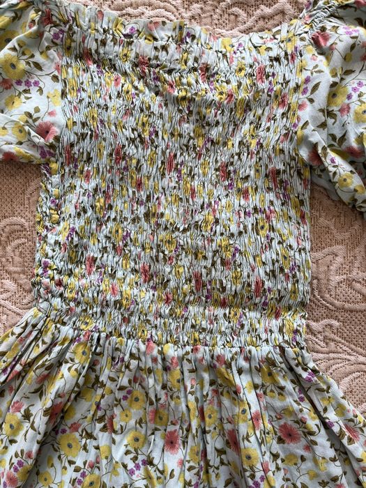 Літній сарафан з принтом