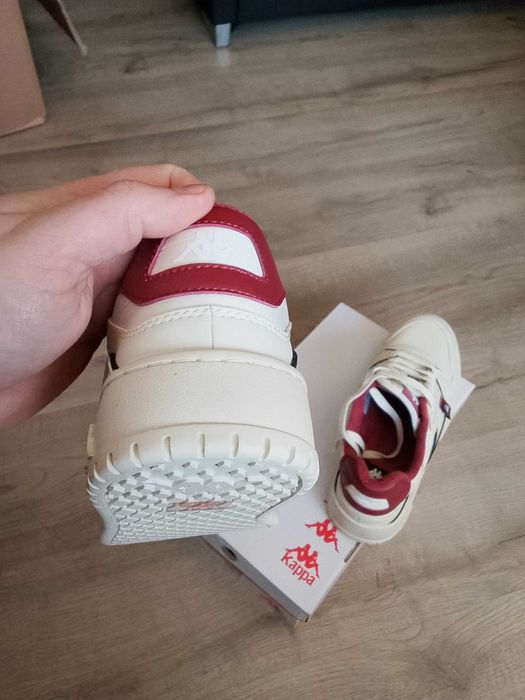 Buty Kappa Authentic Kai 1 beżowe czerwone