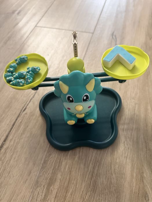 Розвиваюча математична гра балансир діно