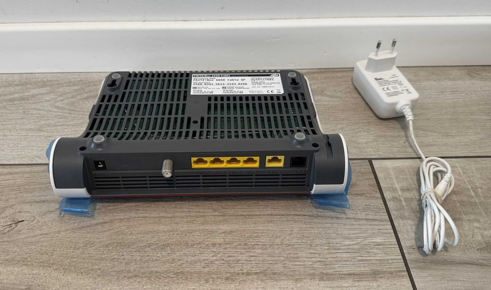FRITZ! BOX 6660 Cable 802.11ax (Wi-Fi 6) Router AVM