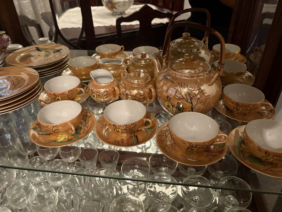 Serviço de chá casquinho64751159745154124