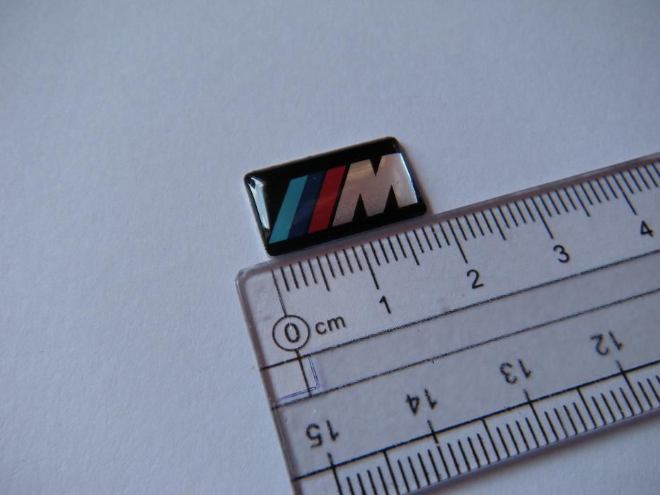 Наклейка на руль BMW M 18х10мм E39 E46 E53 E60 E70 E90 F10 F20 F30 БМВ