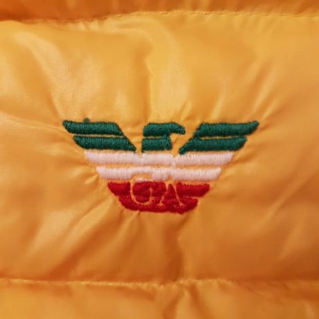 Kurtka Armani bezrękawnik, XS, żółta