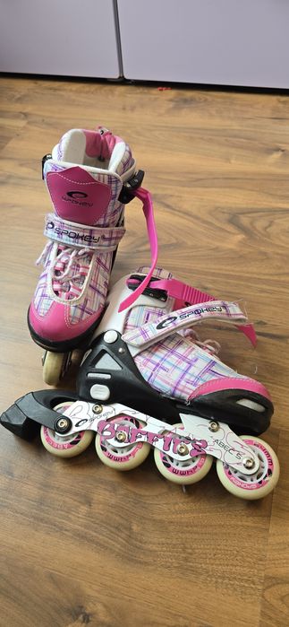 Rolki dziecięce regulowane 31-34 Spokey