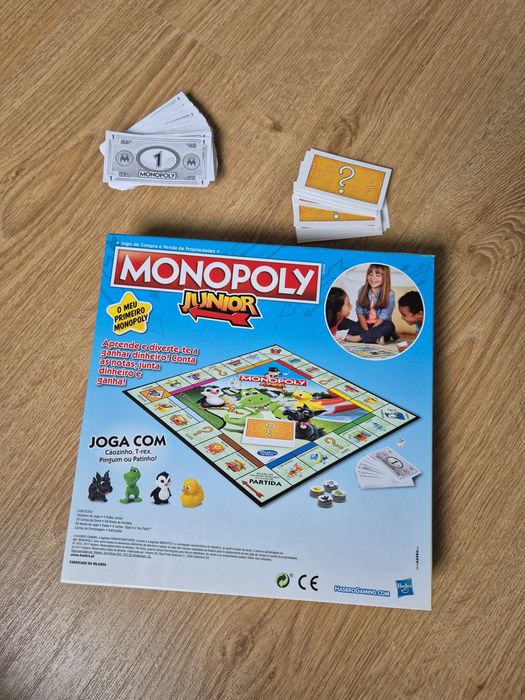 Jogo tabuleiro Monopoly Junior