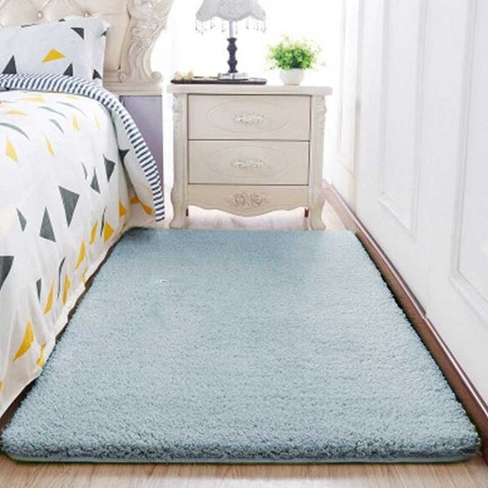 Dywan Alpaca Strado 60x120 - AlpaSilver (Srebrny)