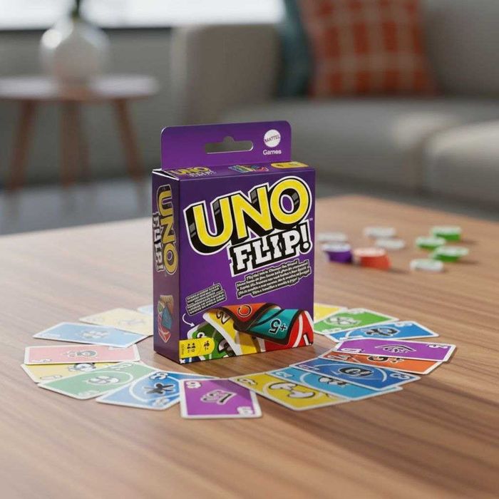 UNO FLIP!: Двусторонняя карточная игра с новым уровнем сложности