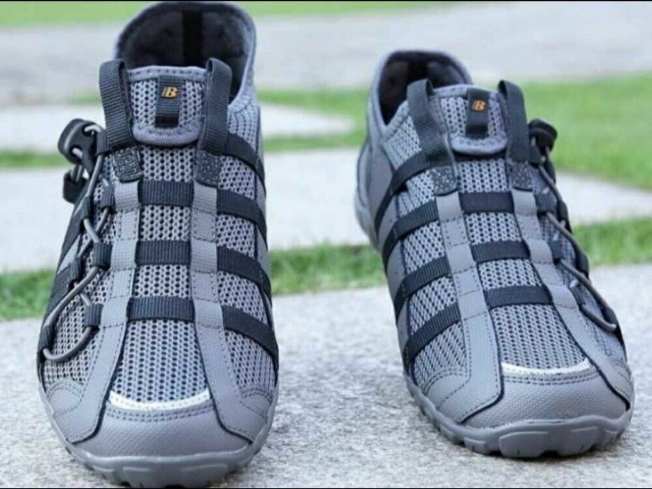 Летние серые кроссовки Bona 31435B   41-50p.