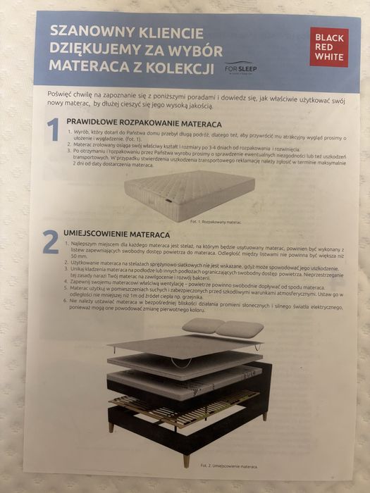 Materac 140x200 ESTIVO