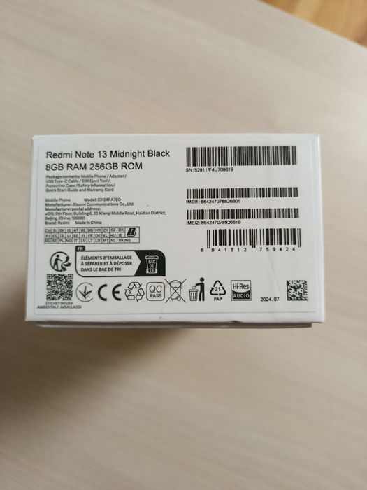 Смартфон Redmi Note 13 8/256