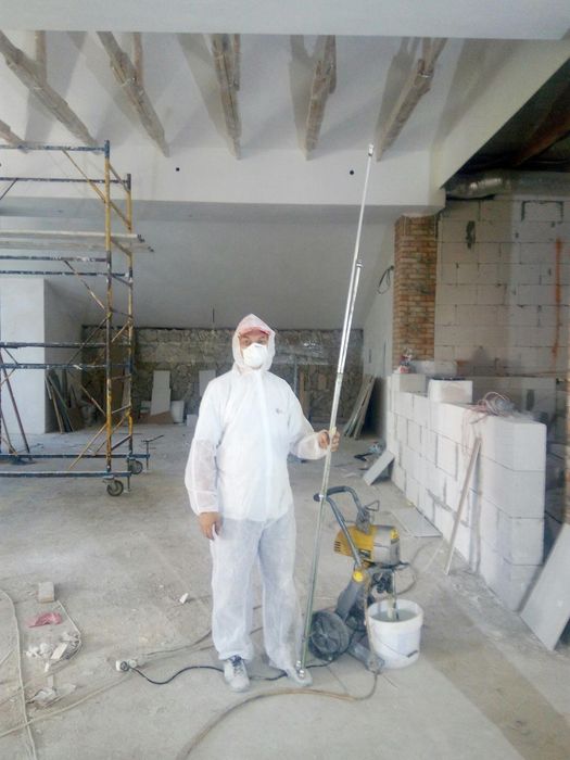 Покраска, Побелка,Побілка вапном Фарбування, Мийка стін, стелі, криш