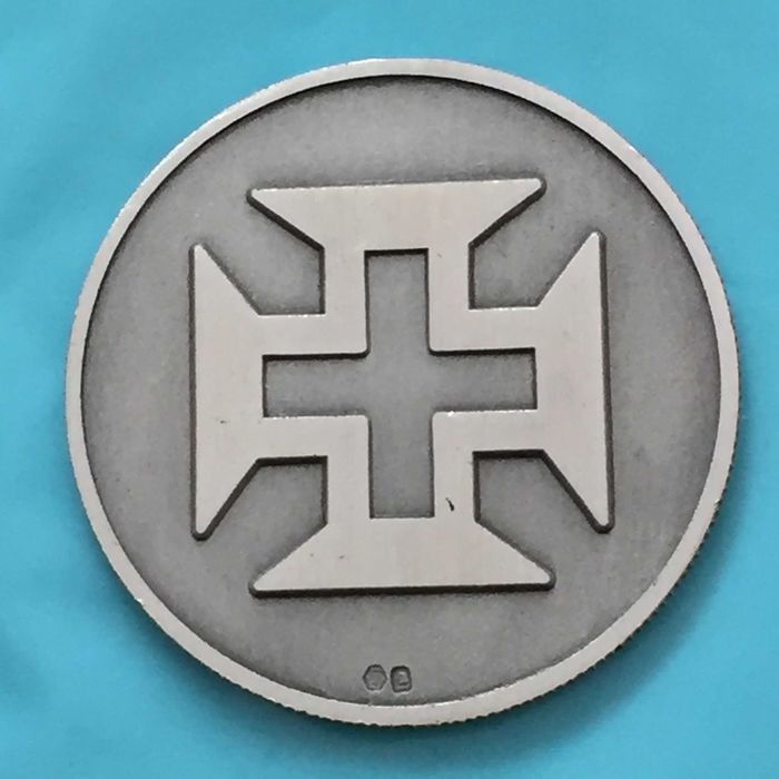 medalha DESCOBRIMENTOS PORTUGUESES - 500 ANOS - prata