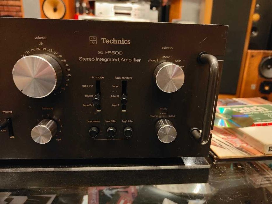 TECHNICS SU-8600 ! Porządny wzmacniacz VINTAGE