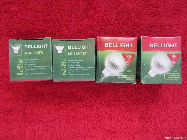4 x Żarówka halogenowa Bellight MR16 12V 35W