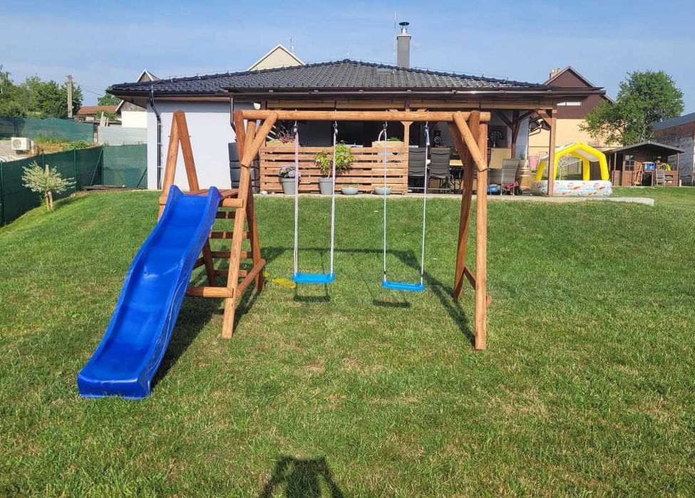 Plac Zabaw Huśtawka - Zosia / Solidny / Trwały / Kompletny Zestaw