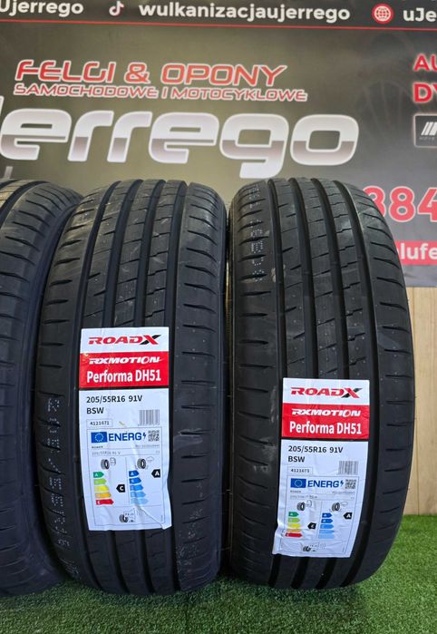 Nowe opony letnie RoadX - Rxmotion Performa DH51 - 205/55/R16