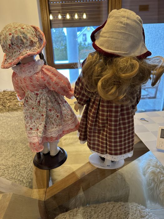 Lalki z porcelany szt 3