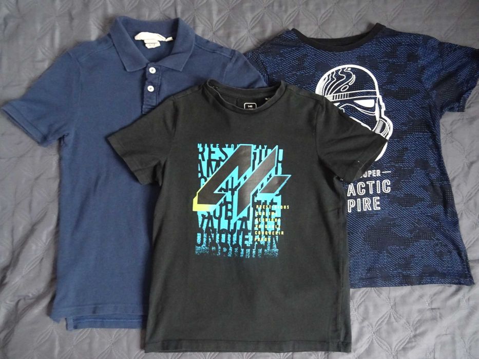 6 koszulek dla chłopca. Rozmiar 146.