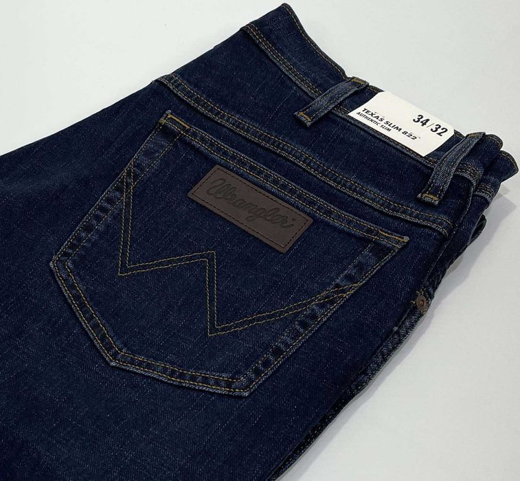 Spodnie męskie jeansy Wrangler Texas Slim 822 Cross Game W42 L32