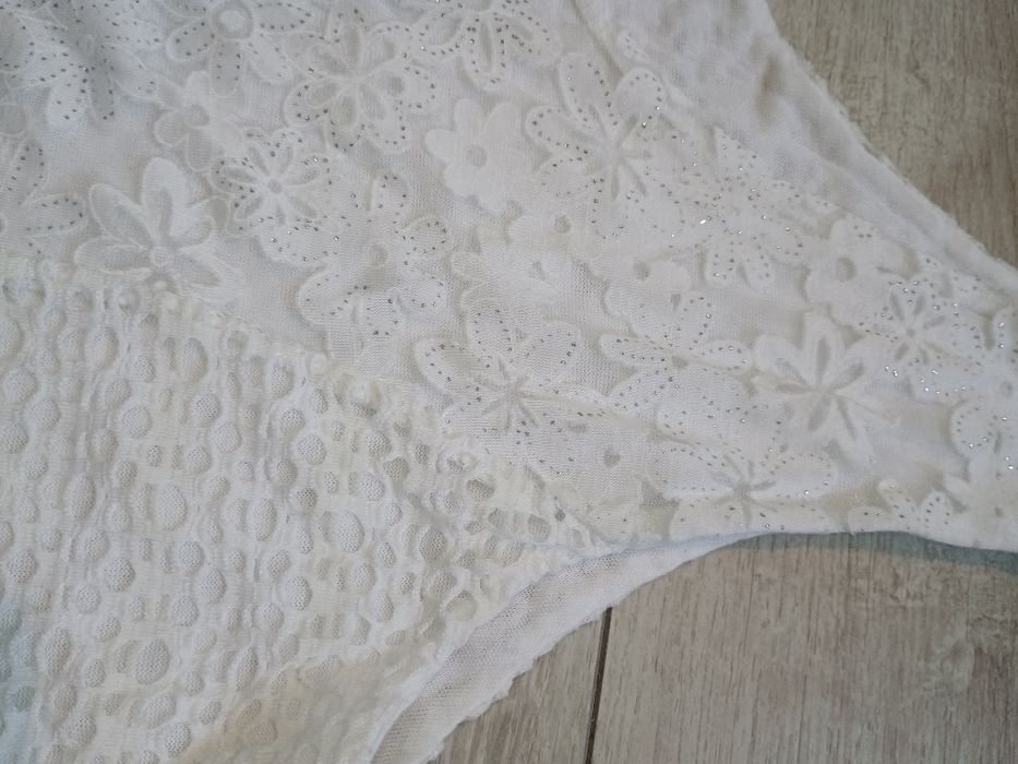 Sukienka letnia biała L/XL Boho q