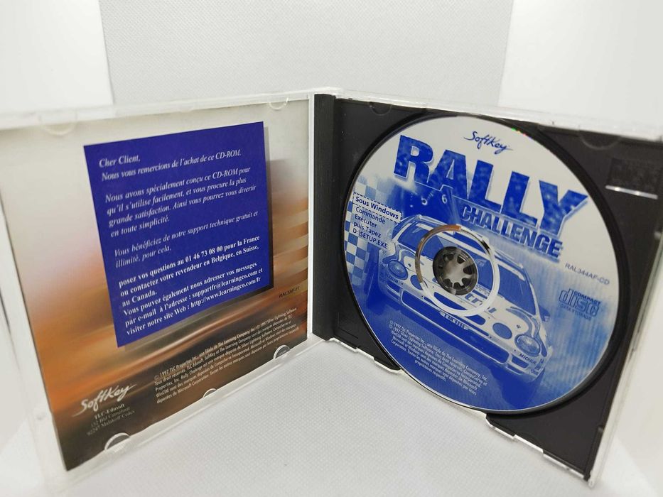 Rally Challenge PC CD-ROM Original SoftKey Windows 95