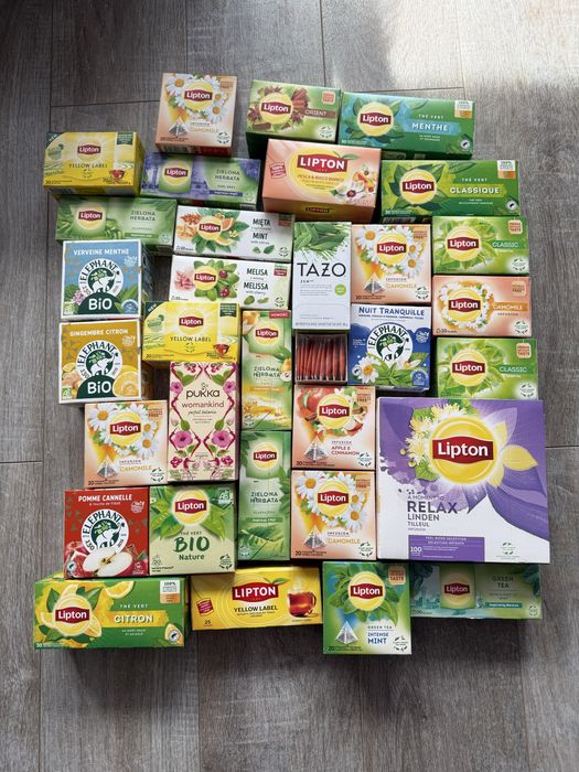 Bardzo duży zestaw herbat Lipton