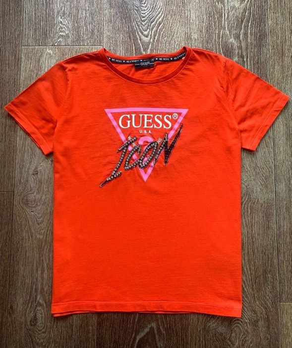 Жіноча футболка світшот худі лонгслів Guess розмір М