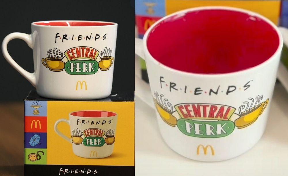 Чашки Macdonald's.Central Perk, Диван,ФОНТАН,Глазок.Оригинал!Новые!