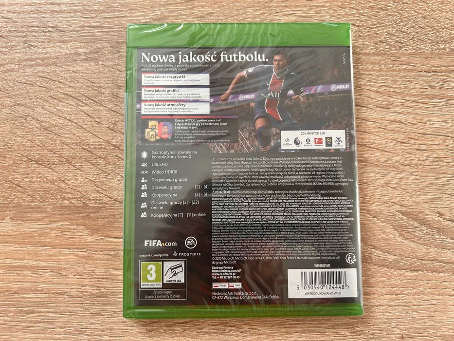 FIFA 21 - Xbox Series X - PL - NOWA, FOLIA